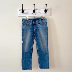 True Religion Lily Super T cropped jeans